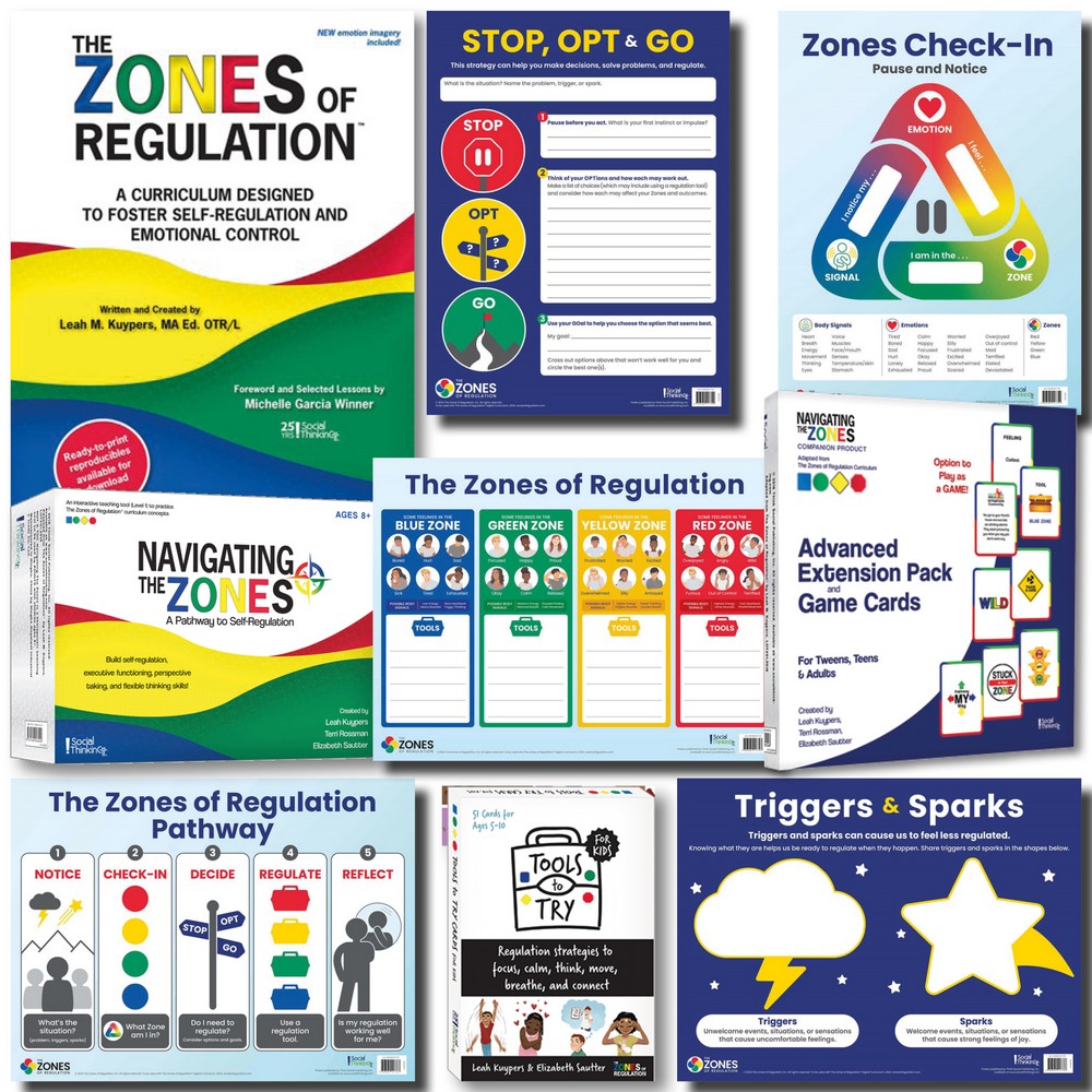 The Zones of Regulation Toolkit for Ages 5-11