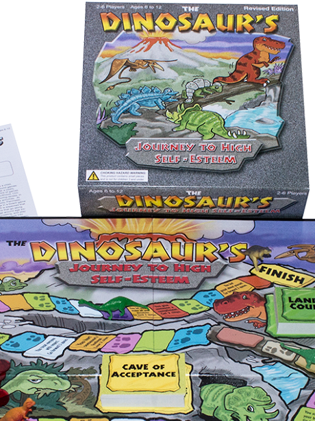 The Dinosaur's Journey To High Self-Esteem Game Set of 2